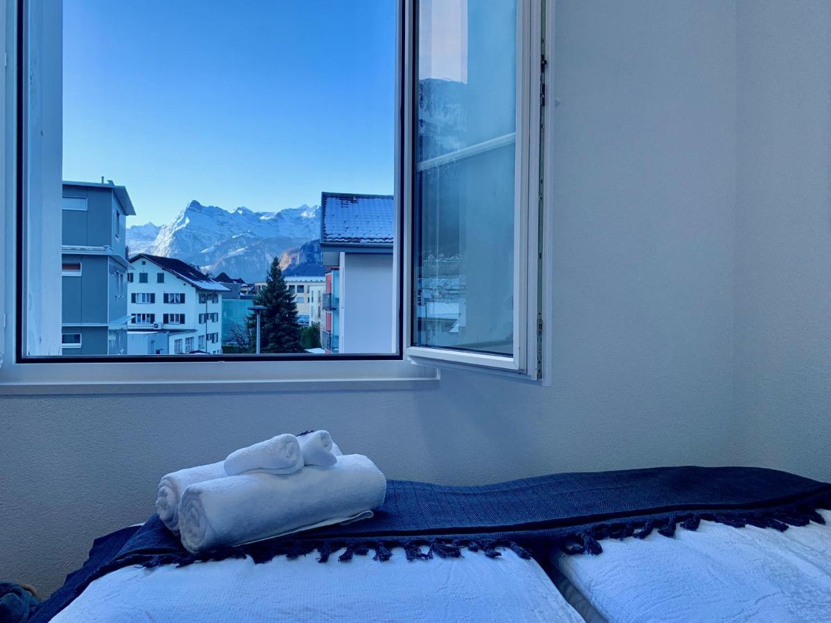 شقة Eva O Wellnessoasis O Montainview O Pizzaoven O Ingenbohl المظهر الخارجي الصورة